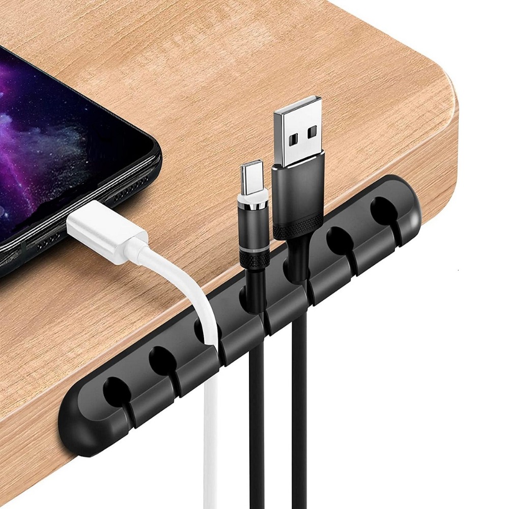 ที่จัดสายเคเบิลสีดำแบบใหม่ ที่ - Cable Lock Flexible บทวิจารณ์และราคา